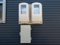 電力メーター設置